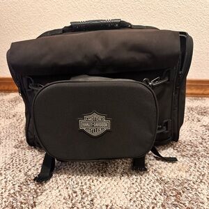 Harley-Davidson Black Weekender Bag with Logo